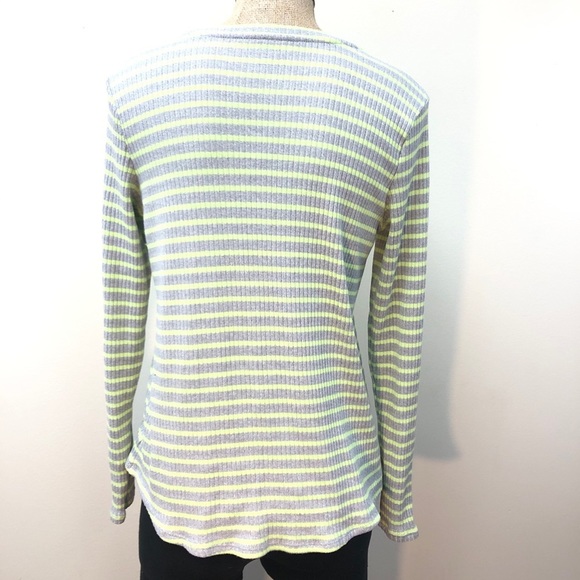 5/$20 American EAGLE super‎ soft striped ribbed top - Picture 3 of 8